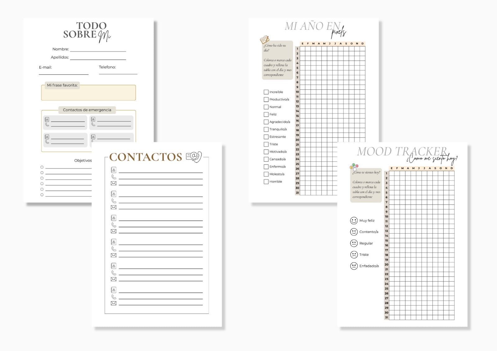 Agenda A tú ritmo✨