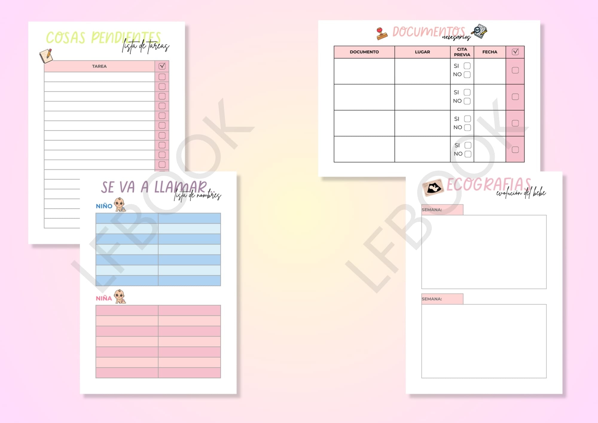 Planner Embarazo🤰