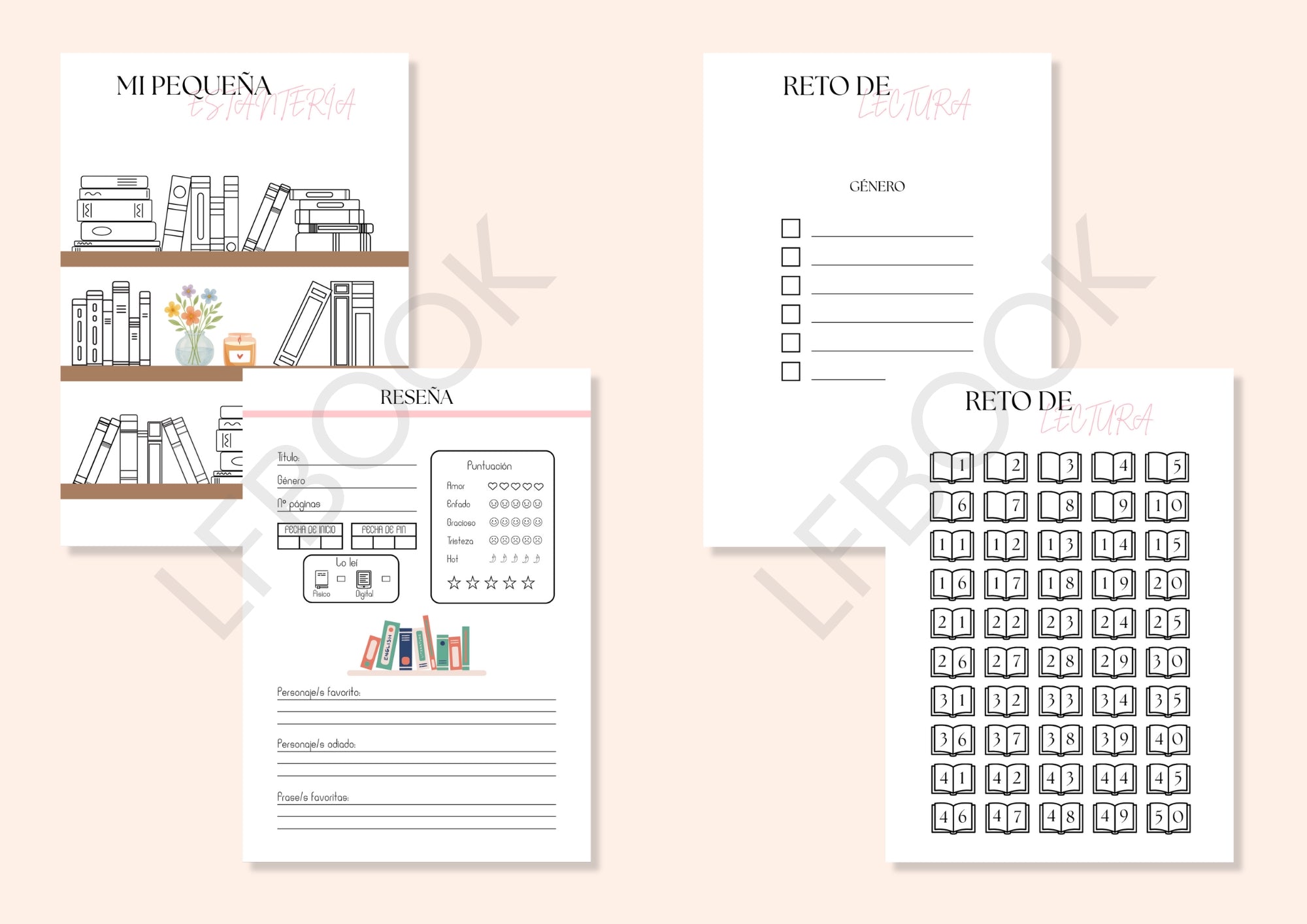 Planner de Lectura📚